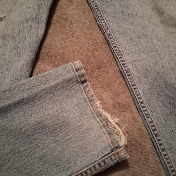 Men's Levi's 505 Straight Leg Jeans - Picture 3 of 5
